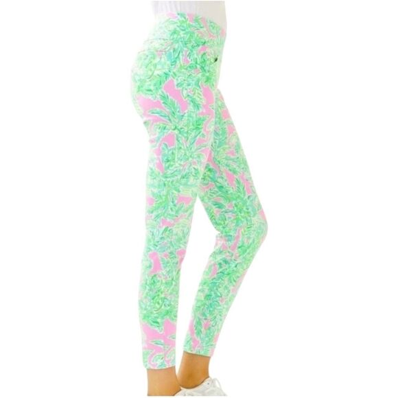 LILLY PULITZER Luxletic 28" UPF 50+ High Rise Weekender Leggings Size 4 NEW - Picture 10 of 16